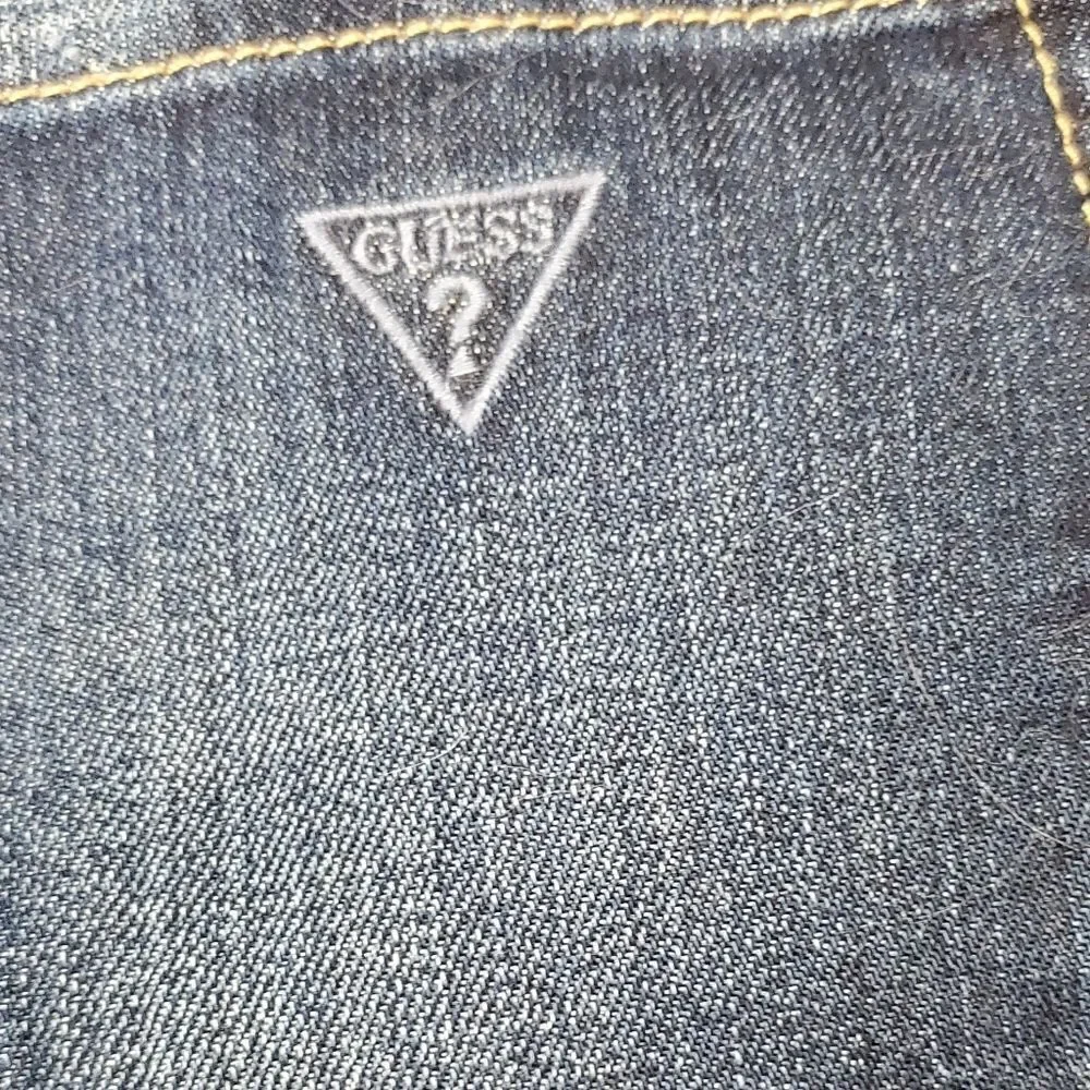 Guess Dark Wash Denim Shorts